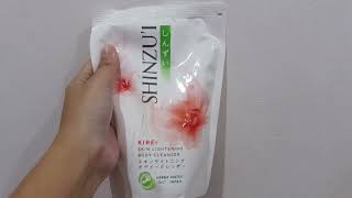 Reviewing Shinzui Kirei Skin Lightening Body Cleanser (400ml Size, Price Rp31,500)