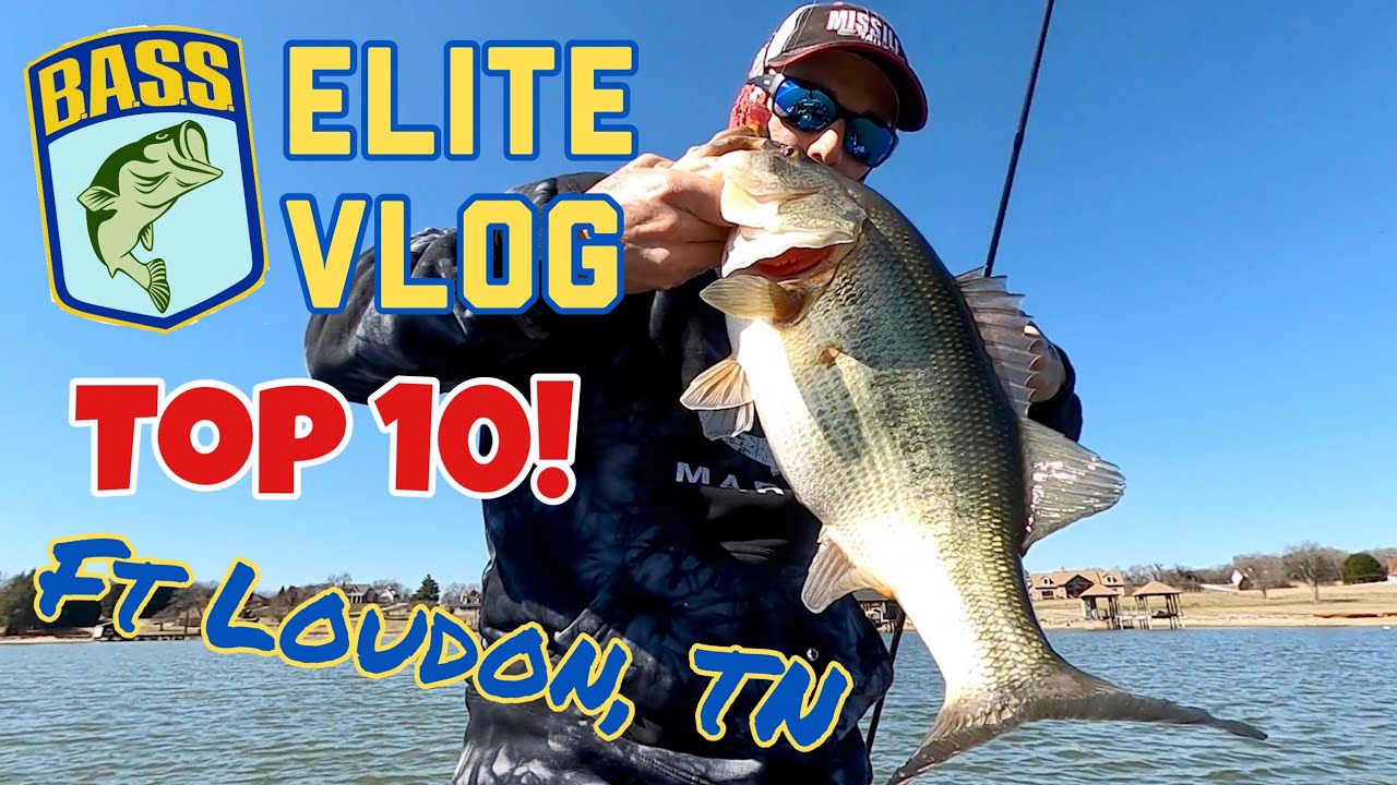 BASS ELITE VLOG - TOP 10 on Ft Loudon with John Crews