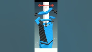 Stack Ball - Gameplay Walkthrough Level-74(iOS & Android) | Livmyth Gameplay #shorts #franklin #game