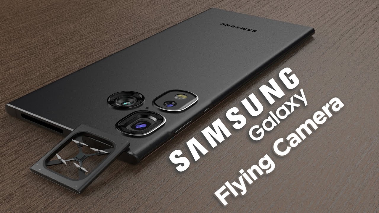 Samsung Galaxy Flying Camera first Introduction Concept Galaxy Drone