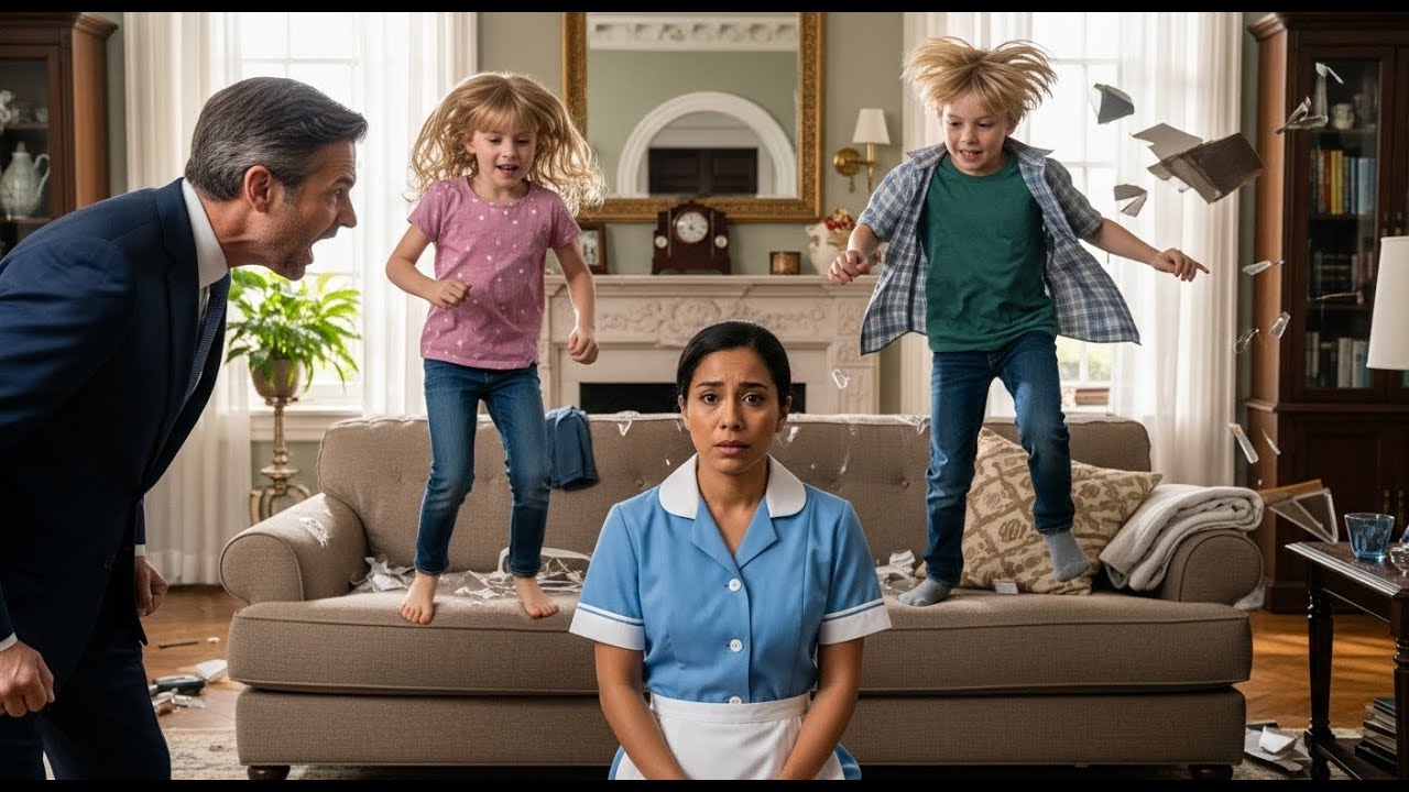 El Millonario Humilló a la Niñera Ciega… Pero la Verdad Que Descubrió Lo Destruyó