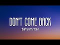 Tate McRae - don