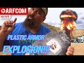 [TESTING TUESDAY] Can Plastic Armor Stand Up To An EXPLOSION Shot Stop lvl III UHMWPE Armor Test