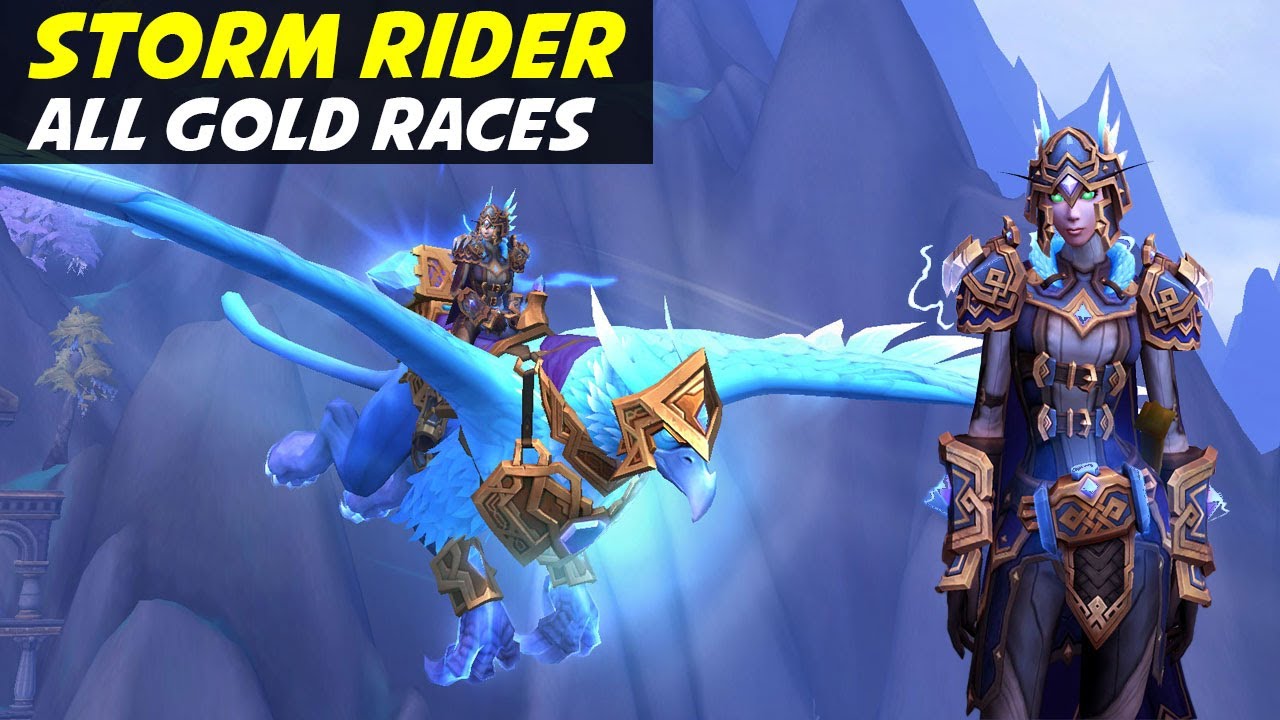 How To Get The Thundering Stormrider’s Attire YouTube