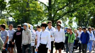 Start of the 2011 Windsor Terry Fox Run