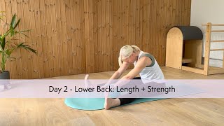 Five day focus: Day 2 - Lower Back