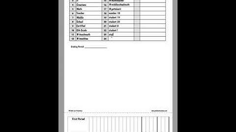 Class Roster Builder Demo