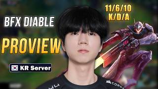 BFX Diable Lucian POV | Korean Challenger Solo Queue ADC Proview