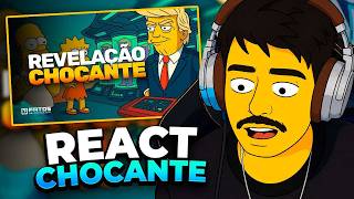 THEY ALREADY KNEW EVERYTHING! CORINGA REACTING TO THE SIMPSONS' PREDICTION FOR 2026
