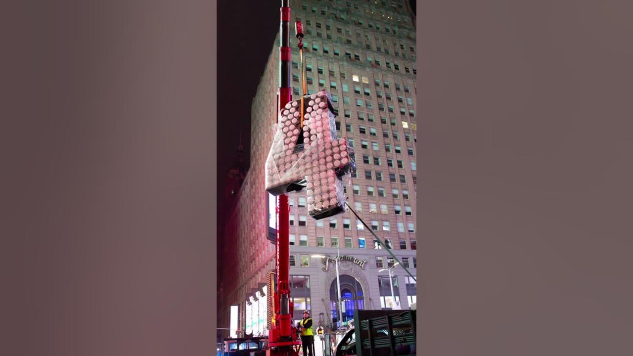 2024 HERE WE COME! #NYE #TimesSquare #2024 #BallDrop