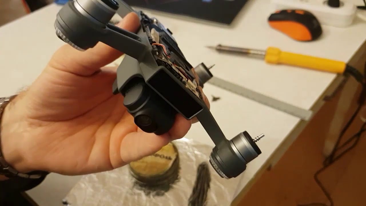 DJI Spark. Repair and disassembly. - YouTube
