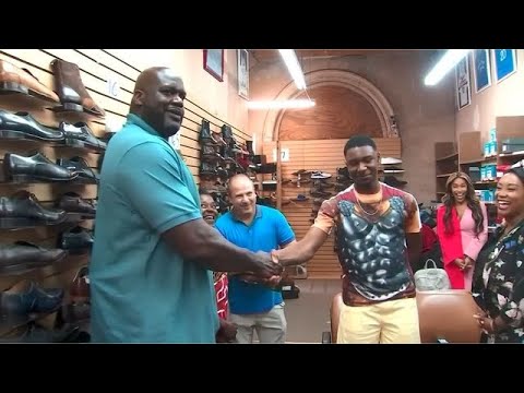 Shaq buys shoes for teen with size 18 feet after hearing his mom can't afford sneakers