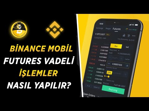 Binance Futures Mobil Kullanım Sıfırdan Profesyonele Basit Anlatım