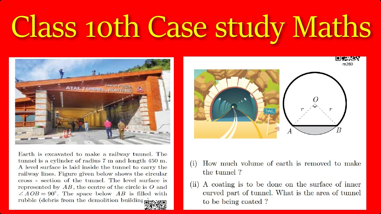 atal tunnel case study class 10 maths