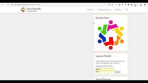 Tutorial OpenSID   Pemerintahan Desa