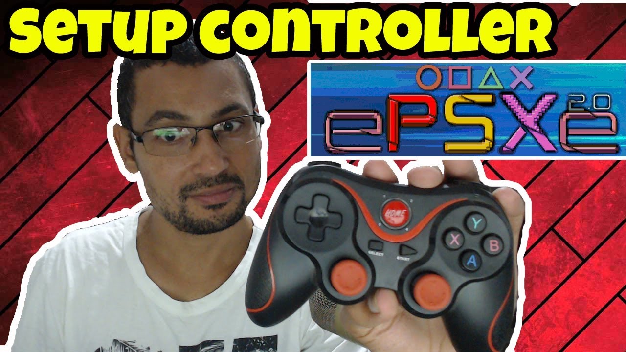 How to a controller on EPSXE on PC Windows - YouTube