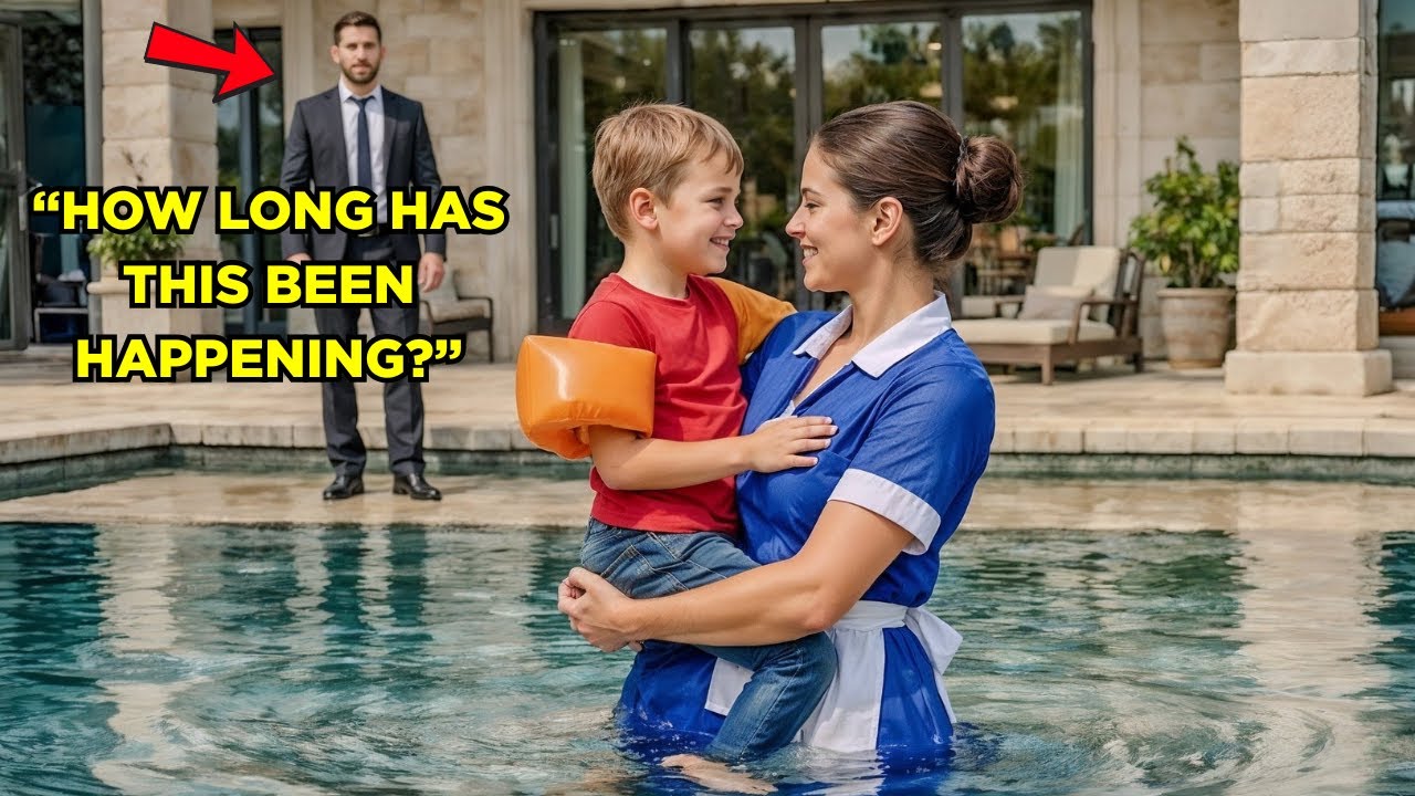 Миллионер застал горничную со своим сыном в бассейне — и был шокирован.