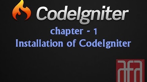 CI-Chapter 1- Download CodeIgniter
