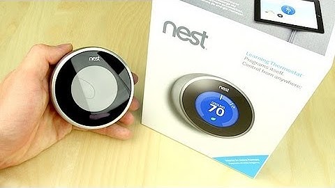 Nest Learning Thermostat Unboxing (2nd Generation)