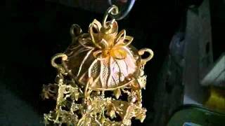 錫　和光瓔珞　消し金　　中4号