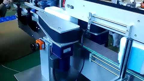 Big box three sides labeling machine