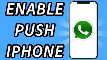 How to enable push notifications on iPhone Whatsapp (FULL GUIDE)