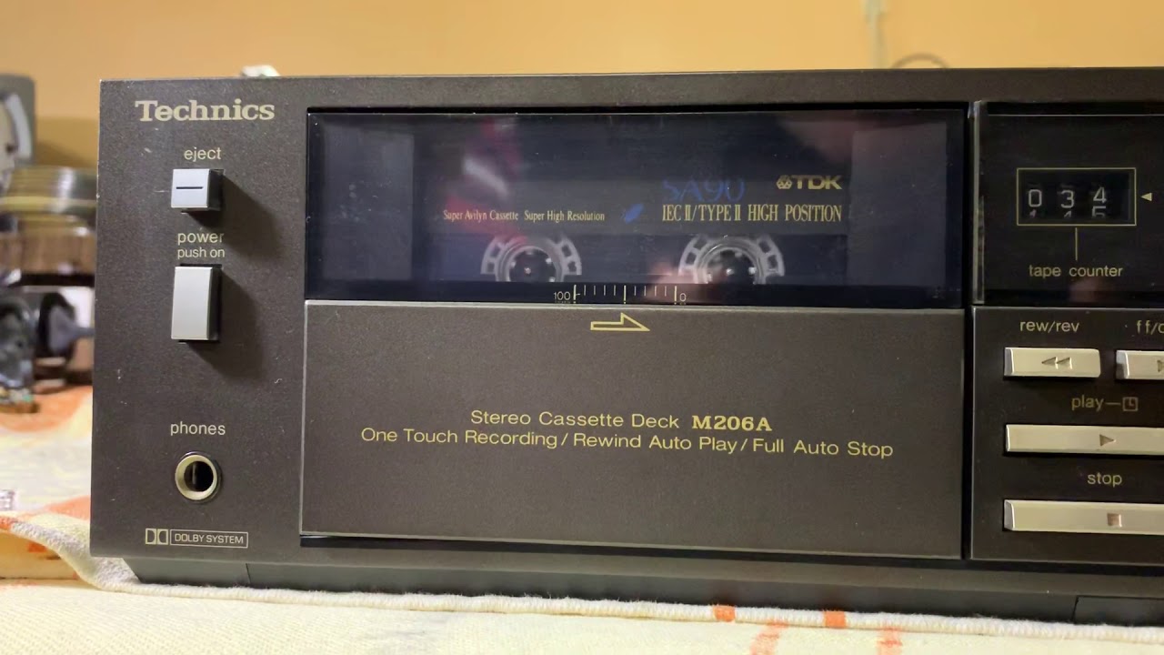 Technics M-206A как Яуза-221 - YouTube