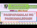 Pagpapamalas ng Pagkamalikhain