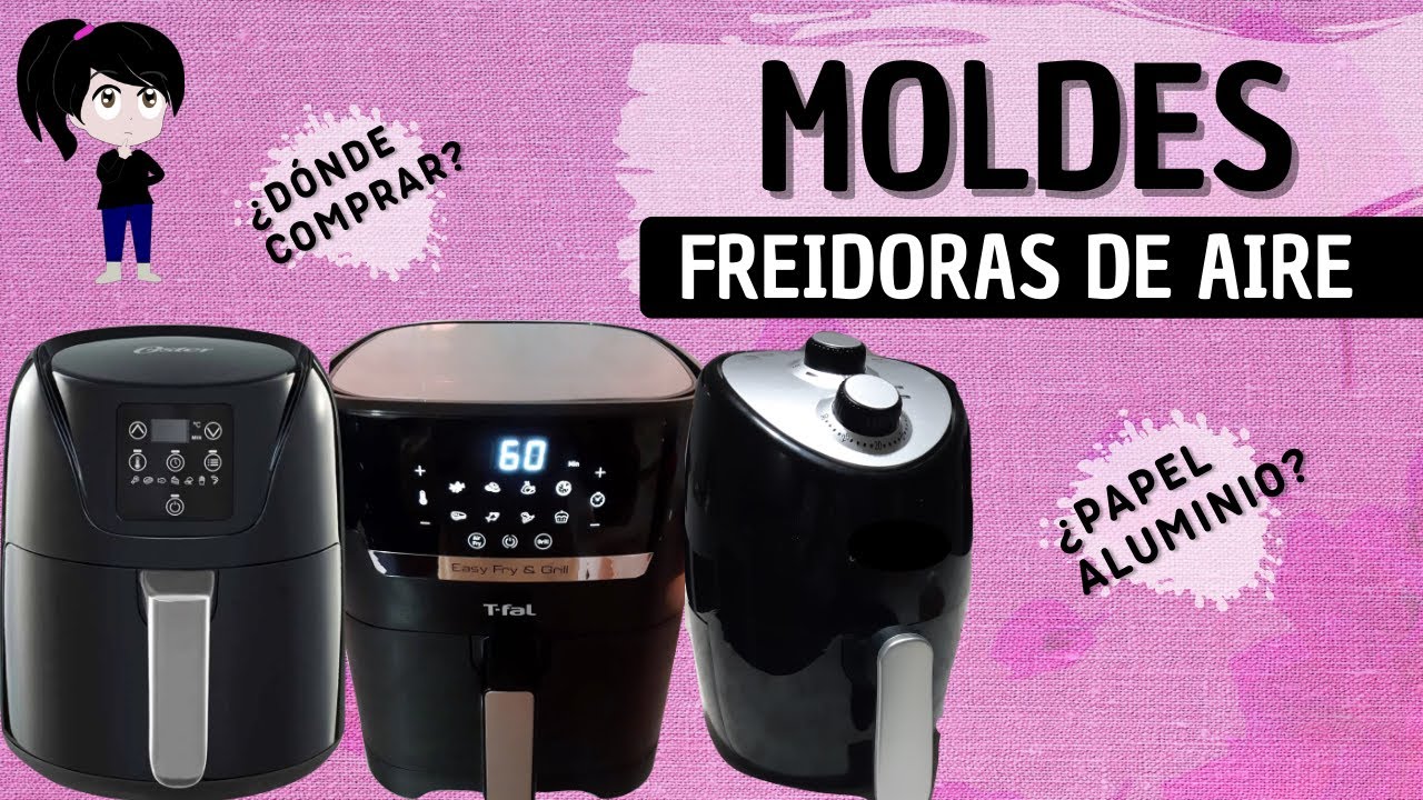 Moldes que puedes utilizar en la freidora de aire 