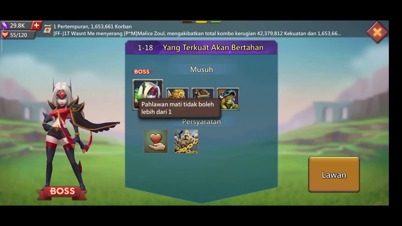 lords mobile heroes assault challenge 1-6 lords mobile heroes assault challenge 1-6