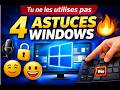 4 Astuces Windows 10/11 Que Vous Devez Connaître (Raccourcis Clavier + Fonctions Cachées)