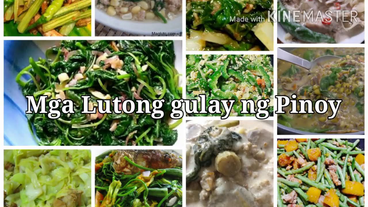 Mga Lutong Gulay Ng Pinoy You