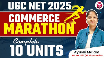 UGC NET Commerce Complete Revision With PYQs and Concept by Ayushi Ma