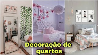 50 Ideias de DECORAÇÃO DE QUARTO FEMININO