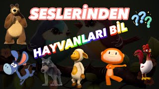 Seslerinden Hayvanları Bil ! Hayvan Seslerini Çizgi Film Karakteriyle Eşleştir. screenshot 3