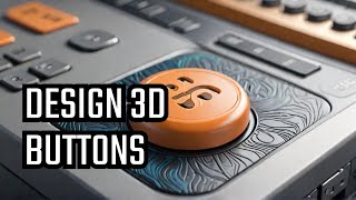 Mastering 3D Button Design From Scratch in Blender