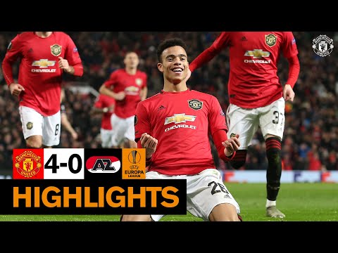Highlights | Manchester United 4-0 AZ Alkmaar | UEFA Europa League