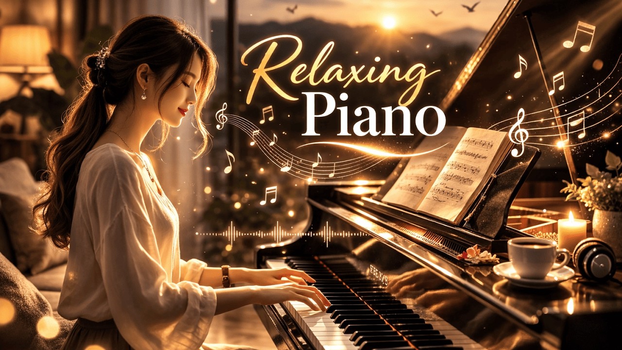 Relaxing Piano Music for Stress Relief & Deep Relaxation