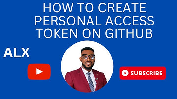 HOW TO CREATE PERSONAL ACCESS TOKEN ON GITHUB