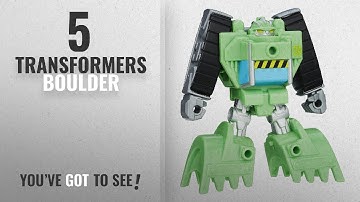 Top 10 Transformers Boulder [2018]: Playskool Heroes Transformers Rescue Bots Rescan Boulder