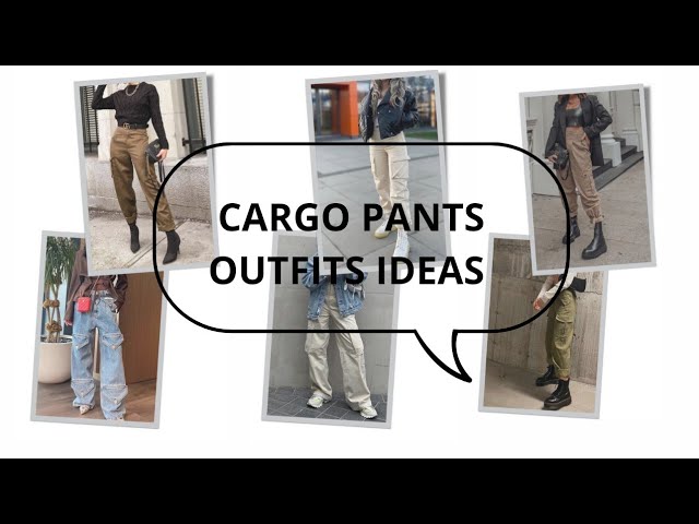 How to style CARGO PANTS!