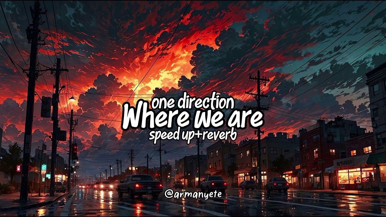 Where We Are - One Direction (Tiktok Version) Speed up + reverrb + Underwater