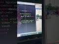 HTML Code Mein Font Color Change📌 #coding #codinglife #shorts