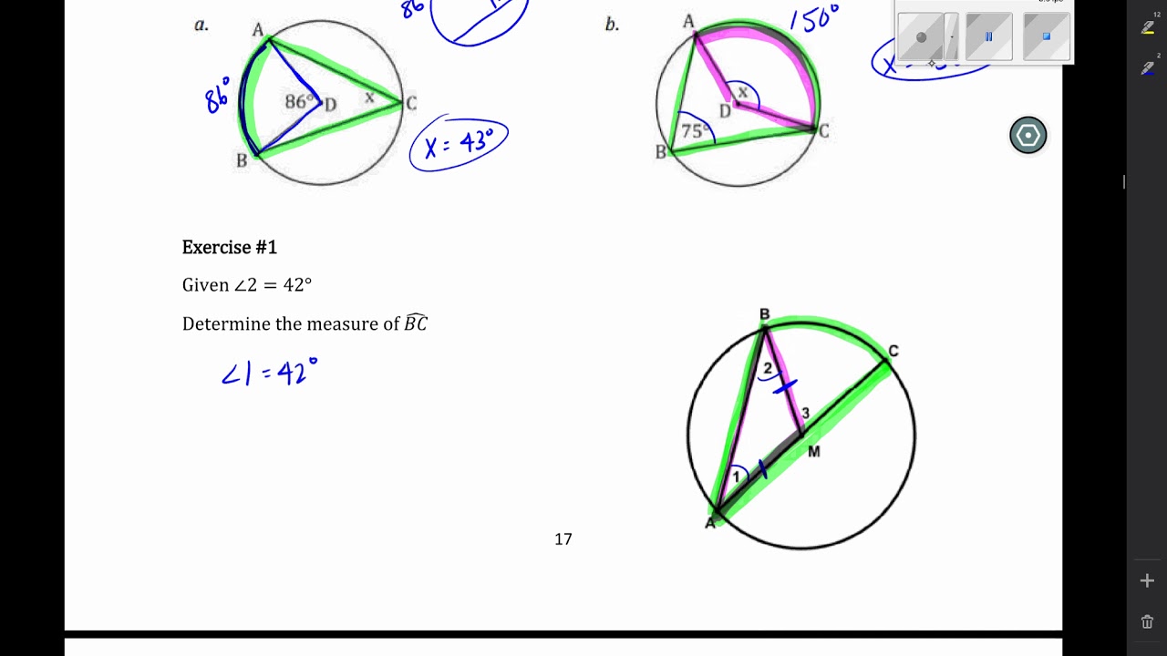 common core geometry unit 9 lesson 4 homework answers