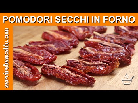 Video: Come Essiccare I Pomodori Al Forno