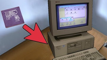 Retro computer cpu upgrade 486 DX to 486 DX2 + GAME TEST