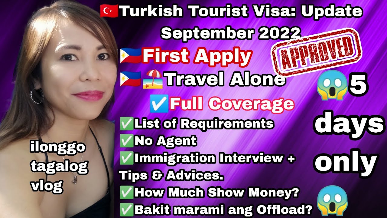 turkish tourist visa for filipino