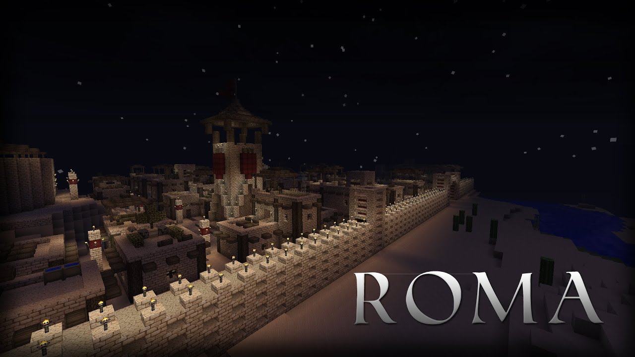 Minecraft- Roma (Hunger Games Map) - YouTube