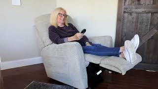 La-Z-Boy Jean iClean Power Lift Recliner on QVC