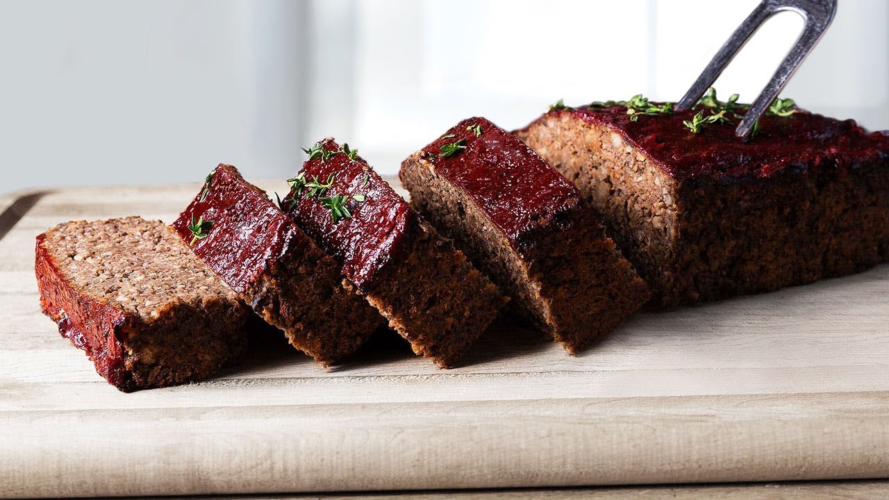 Plant-Based Meatloaf | Veggie-Packed